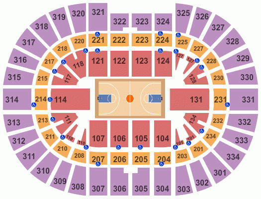 Schottenstein Center Seating Chart Maps Columbus