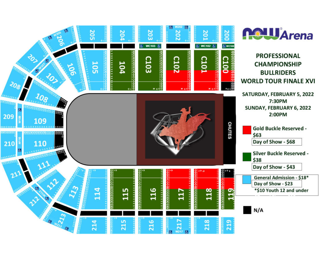 Seating Charts NOW Arena