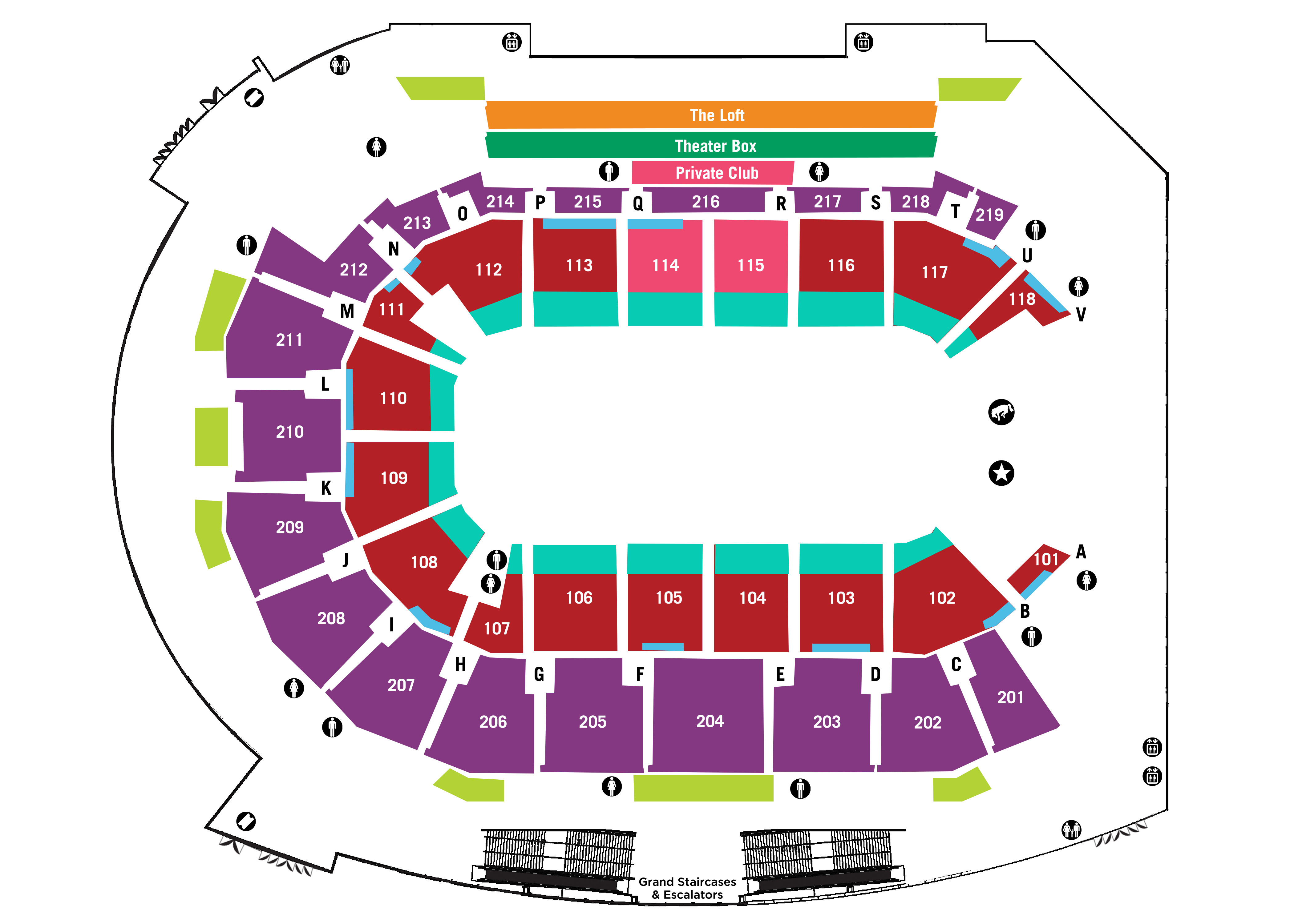 Enmarket Arena Seating Chart Arena Seating Chart