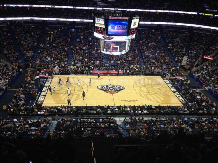 Smoothie King Center Seating Chart Views Reviews New Orleans Pelicans