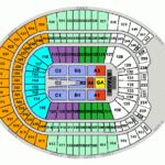 Sports Authority Field At Mile High Denver CO Seating Chart View