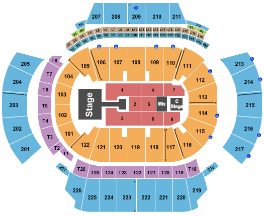 State Farm Arena Seating Chart Maps Atlanta