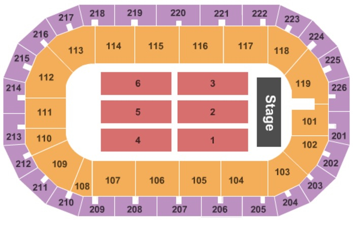 Sun National Bank Center Tickets In Trenton New Jersey Seating Charts