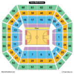 Taco Bell Arena Seating Chart Seating Charts Tickets