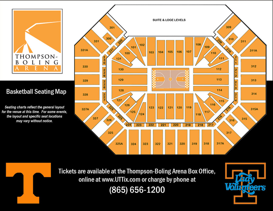Tennessee Basketball Arena Thompson Boling Arena Pat Summitt Court 