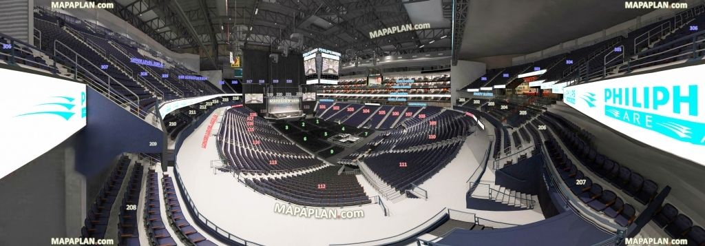 The Amazing Philips Arena Concert Seating Chart With Seat Numbers