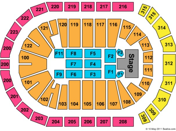 The Arena At Gwinnett Center Tickets In Duluth Georgia Seating Charts 