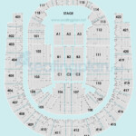 The O2 Arena Detailed Seating Plan