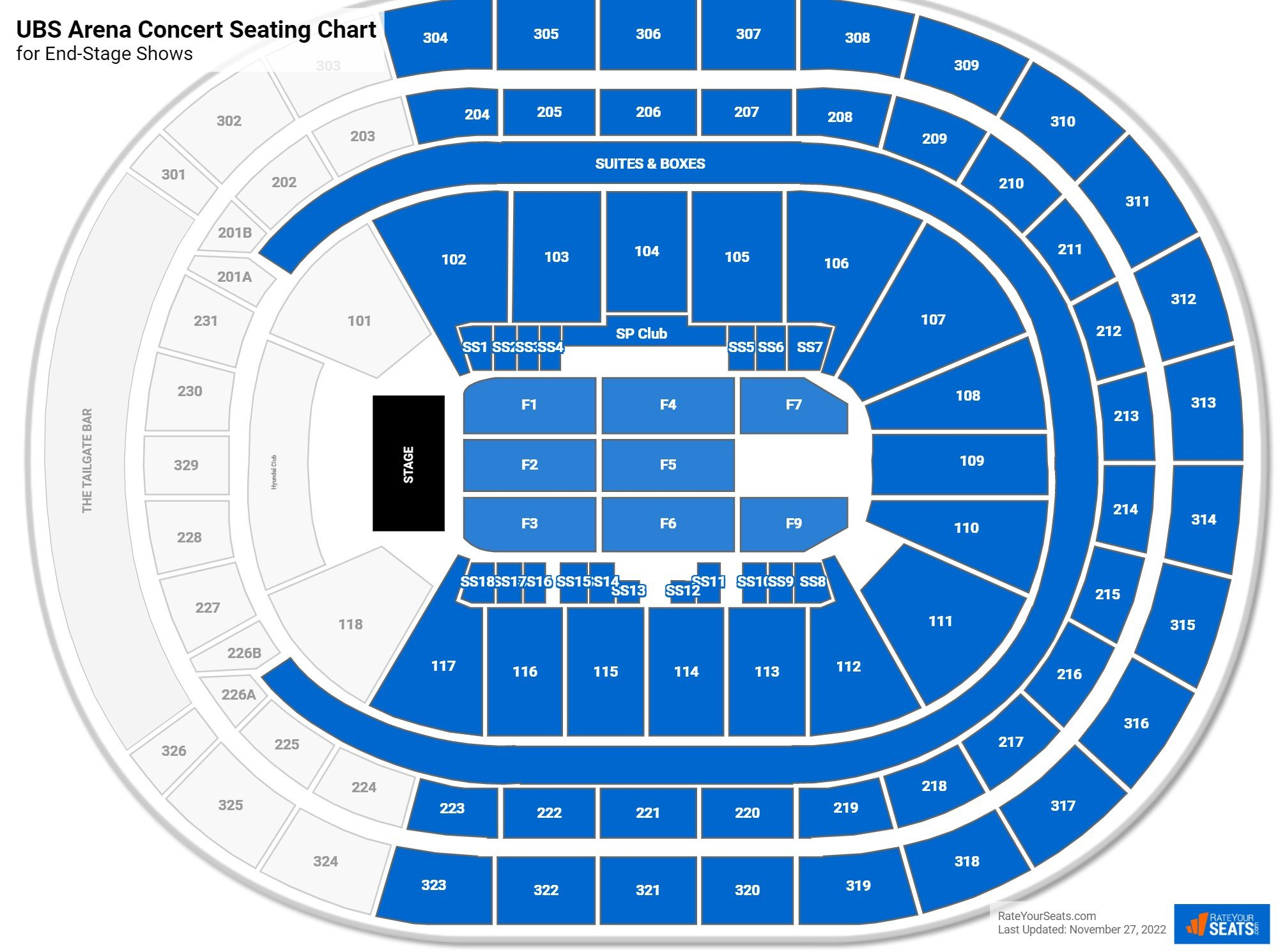 Ubs Arena Seating Chart Concert - Arena Seating Chart