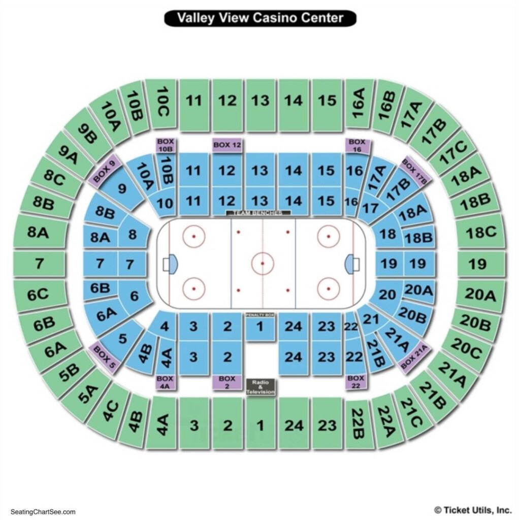 Valley View Casino Center Seating Chart Seating Charts Tickets