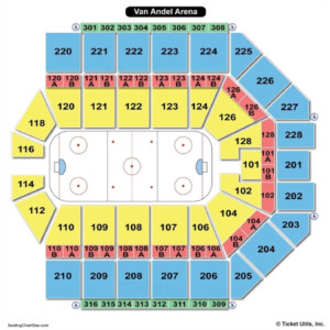 Vanandel Arena Seating Chart - Arena Seating Chart