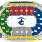 Vancouver Canucks Seating Chart Map Vancouver Canucks Canucks