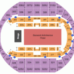 Von Braun Center Arena Seating Chart Map Huntsville