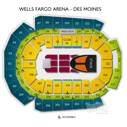 Wells Fargo Arena Des Moines Tickets Wells Fargo Arena Des Moines