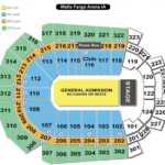 Wells Fargo Arena Seating Chart Wells Fargo Arena Des Moines Iowa