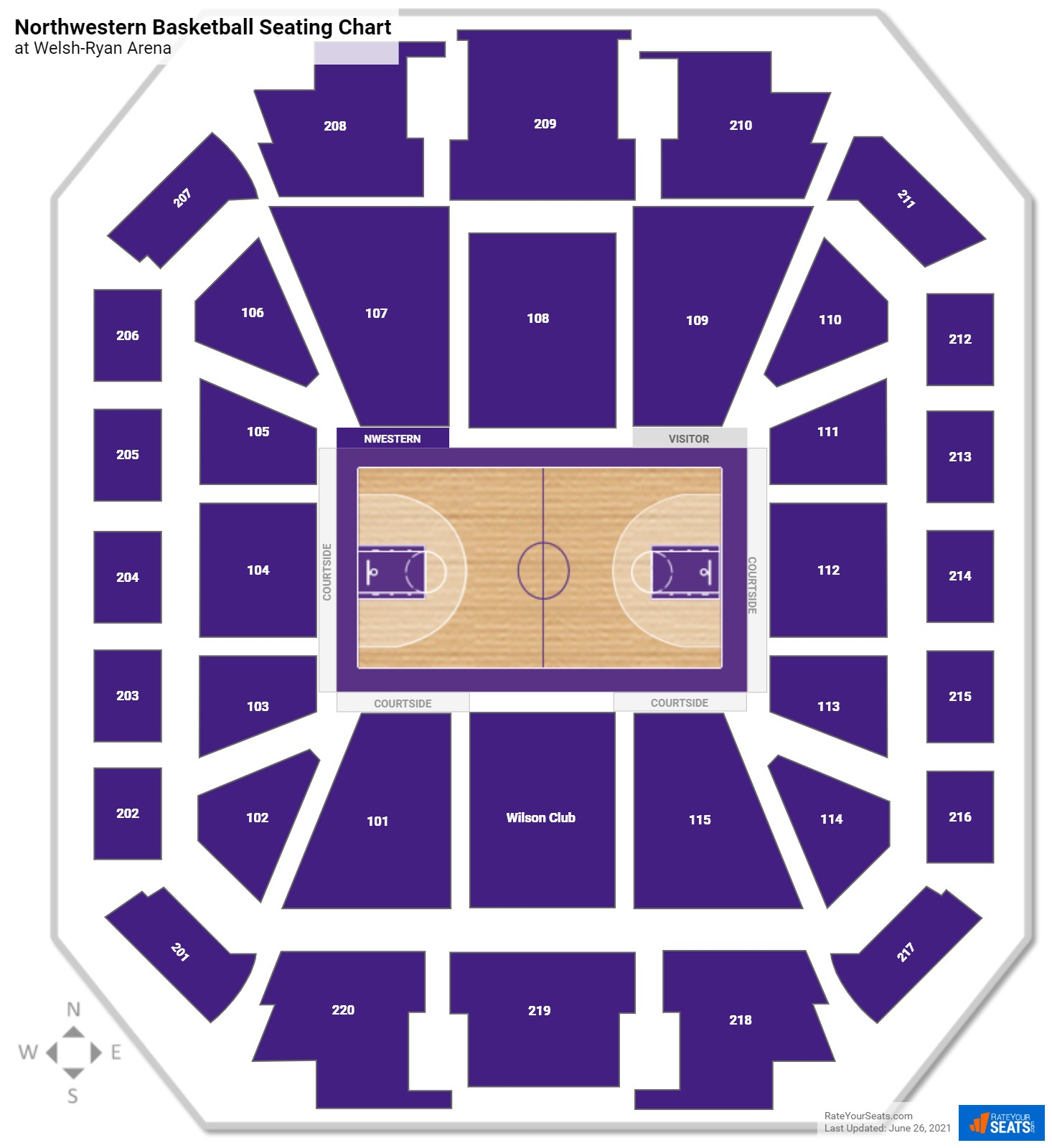 Welsh Ryan Arena Seating Chart RateYourSeats