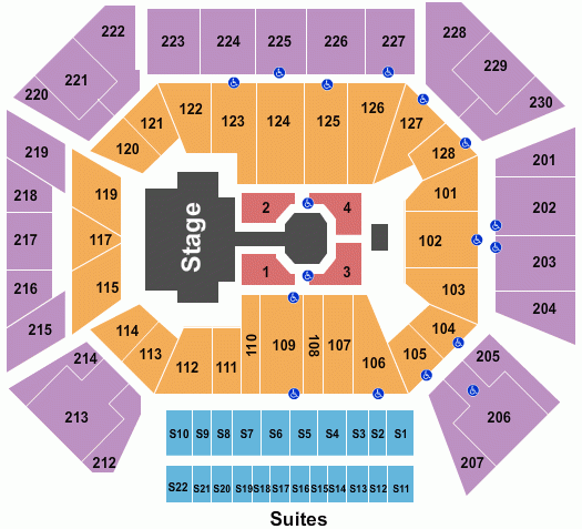 Wintrust Arena Seating Chart Chicago