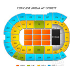 XFINITY Arena At Everett Seating Chart Vivid Seats