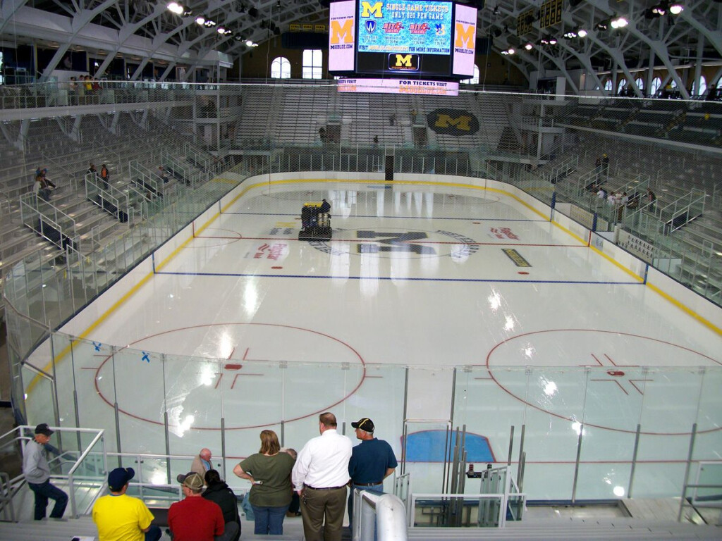 Yost Ice Arena Arena Open House Hockey Rink